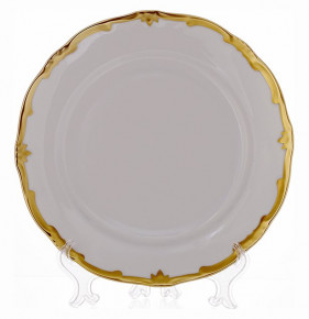 Набор тарелок 24 см 6 шт  Weimar Porzellan "Престиж /Золотая отводка" / 013162