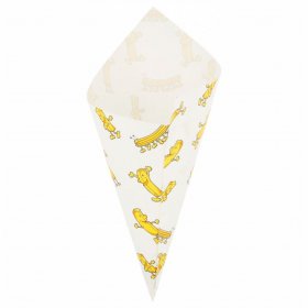 Конус для снеков фри/орешков 24 х 17 см 100 гр 250 шт Garcia De Pou "Chips" / 317671