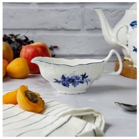 Соусник 150 мл  P.L. Proff Cuisine &quot;Blue Flower&quot; (6шт.) / 345724