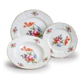 Столовый сервиз на 6 персон 26 предметов  Thun &quot;Бернадотт /Полевой цветок&quot; / 006284