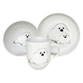 Детский набор 3 предмета  Cmielow &quot;Тюлени&quot;  / 377707