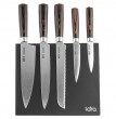 Набор кухонных ножей 6 предметов на магнитной подставке &quot;Lara&quot; / 285188