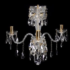 Люстра 3 рожковая хрусталь  Bydzov &quot;Биджов&quot; / 004321