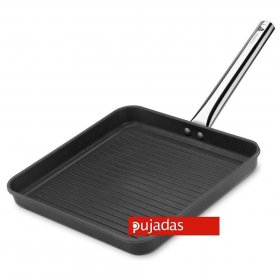 Сковорода-гриль 28 х 28 х 4 см с антипригарным покрытием  Pujadas &quot;Black Series&quot; / 316033