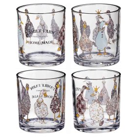 Стаканы для воды 320 мл 4 шт  LEFARD &quot;Family farm&quot; / 386753