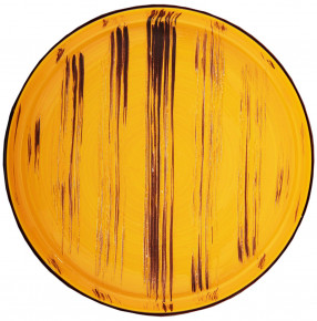 Тарелка 28 см жёлтая  Wilmax "Scratch" / 261478
