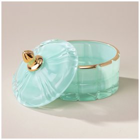 Шкатулка 10,5 х 10,5 х 10 см  LEFARD &quot;Lovely mint&quot; / 343496