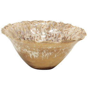 Салатник 19,5 х 9 см 650 мл  P.L. Proff Cuisine "Pearl Coral Flower /Frutti di Mare" / 352695