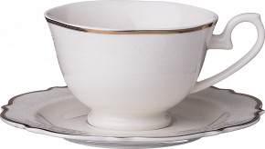 Чайный сервиз на 6 персон 15 предметов  LEFARD "Узор /Золотая цепочка" / 186232