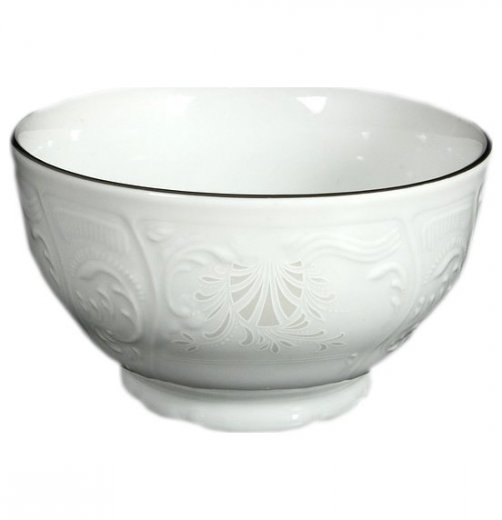 Пиала 13 см (540 мл) н/н  Thun "Бернадотт /Платиновый узор" / 119271 — 