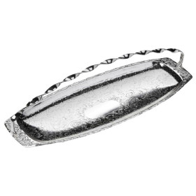 Поднос для сэндвичей 40 х 15 см на ножках с ручкой "Queen Anne" / 055043