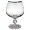 Бокалы для бренди 250 мл 6 шт  Crystalex CZ s.r.o. "Клаудия /Отводка платина" / 139717