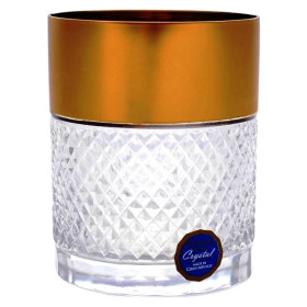 Стаканы для виски 320 мл 6 шт  Bohemia Gold &quot;Bohemia gold /Матовое золото&quot; / 096175