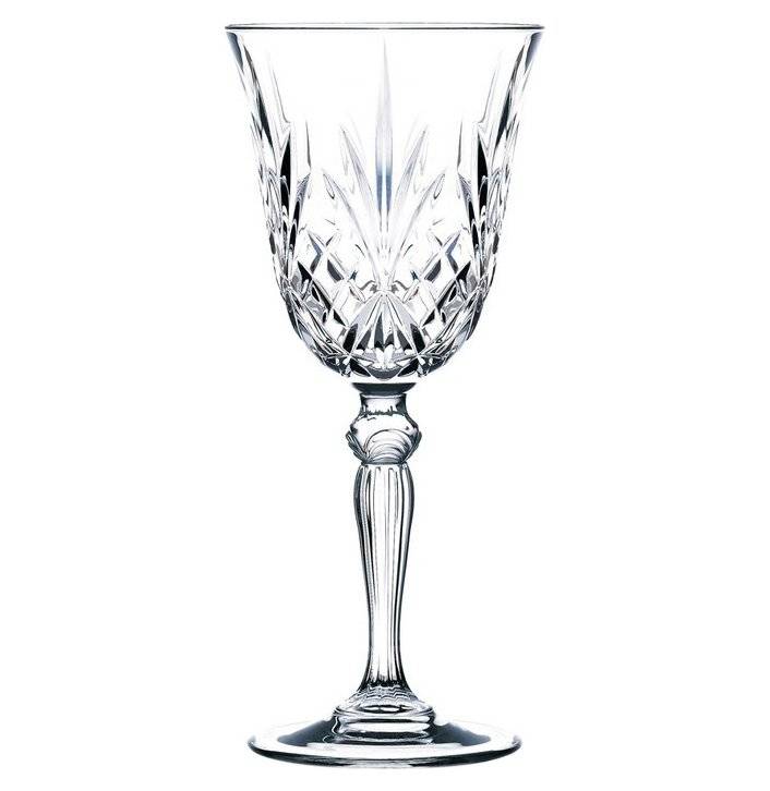 Бокалы для красного вина 270 мл 6 шт  RCR Cristalleria Italiana SpA &quot;Мелодия /Без декора&quot; / 117046