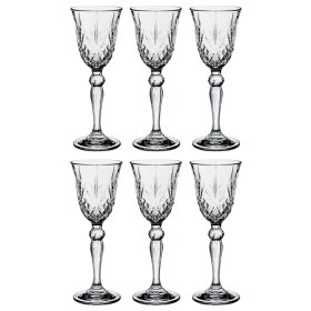 Бокалы для красного вина 270 мл 6 шт  RCR Cristalleria Italiana SpA &quot;Мелодия /Без декора&quot; / 117046