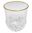 Стаканы для виски 350 мл 6 шт  NANO glass &quot;Адажио /Золотая полоса&quot; NG / 329106