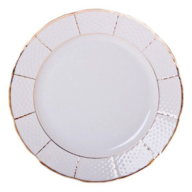 Тарелка 19 см 1 шт  Thun "Менуэт /Отводка золото" / 153733