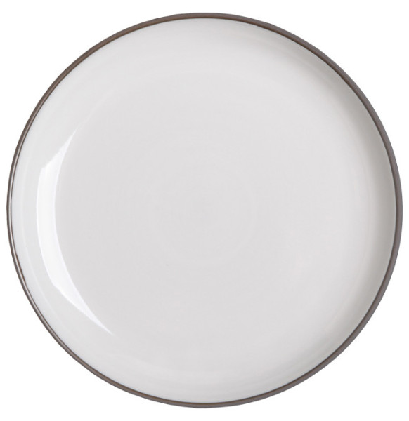 Тарелка для подачи 21 см 6 шт  P.L. Proff Cuisine &quot;Evolution-Blanc&quot;   / 320534