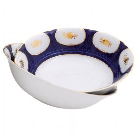Салатник 16 см  Leander &quot;Соната /Золотой цветок /Кобальт&quot; / 158112