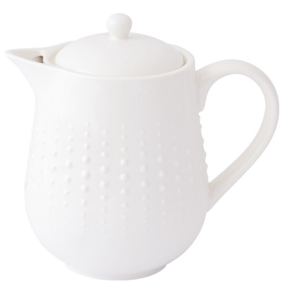 Заварочный чайник 800 мл белый  Easy Life &quot;Drops&quot; (инд.упаковка) / 291521