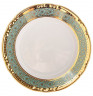 Изображение товара Набор тарелок 17 см 6 шт  Thun "Констанция /Серо-голубая полоса с золотом" / 122243