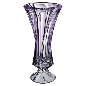 Ваза для цветов 40 см н/н  Aurum Crystal &quot;Mozart /Аметист&quot; / 139662