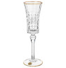Изображение товара Бокалы для шампанского 150 мл 6 шт  Cristal d’Arques "Даймонд /Золотой ободок" / 247583