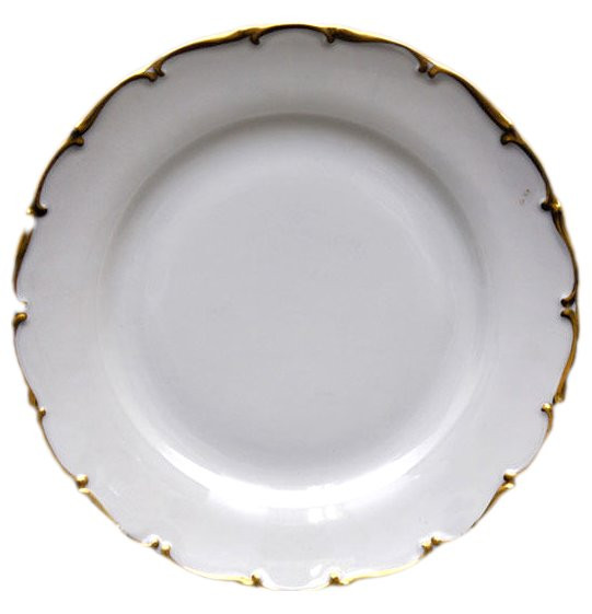 Набор тарелок 21 см 6 шт  Thun &quot;Анжелика /Золотая отводка&quot; / 166585