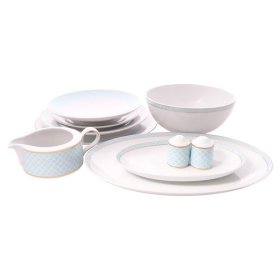 Столовый сервиз на 6 персон 25 предметов (без супника)  Falkenporzellan &quot;Corvana aero lue go&quot; / 341325