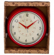 Часы настенные 23 см кварцевые красные  LEFARD &quot;LOVELY HOME&quot; / 188032