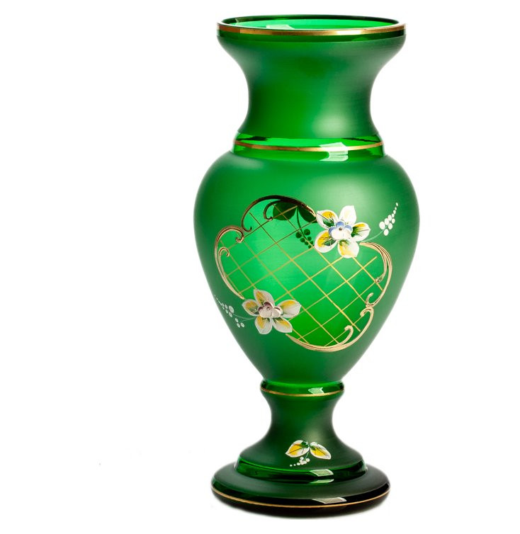 Купить в артях. Зеленая охота Богемия ваза для цветов. Ваза хрусталь 32см Борисов. Вазы для цветов зеленые. Ваза для цветов салатовый.