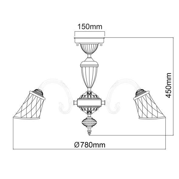 Люстра MW-Light Ариадна / 297298