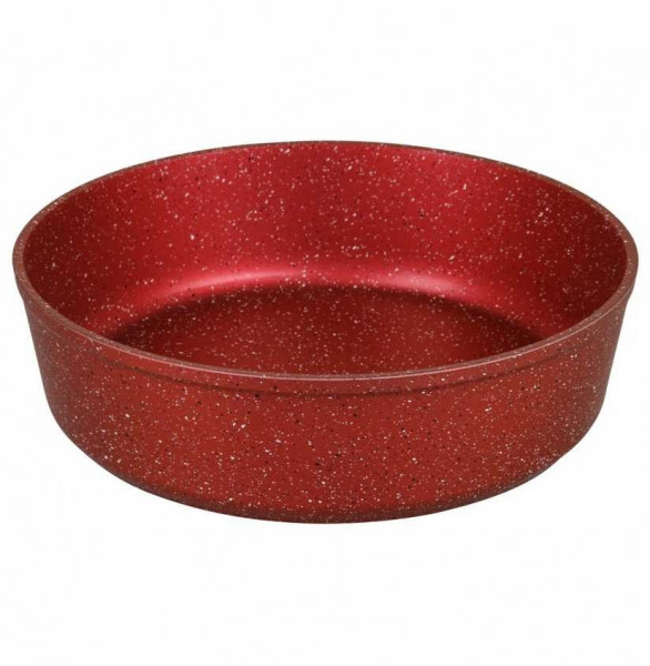 Форма для выпечки 26 х 7,5 см антипригарное покрытие 3,4 л красная  O.M.S. Collection &quot;GRANITE OVEN TRAYS&quot; / 247086