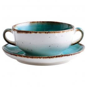 Набор бульонных пар 300 мл 4 шт P.L. Proff Cuisine "Green Sea" (4шт.) / 314596