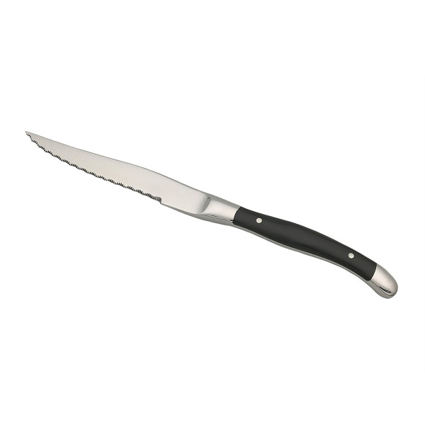 Нож для стейка 23,5 см черная ручка  P.L. Proff Cuisine &quot;Paris&quot; / 331792