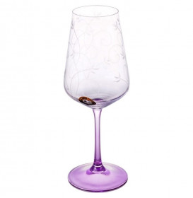 Бокалы для белого вина 350 мл 6 шт  Crystalex CZ s.r.o. &quot;Сандра /Ассорти /387&quot; / 149986