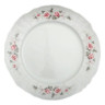 Набор тарелок 19 см 6 шт  Thun "Бернадотт /Серая роза /платина" / 012488