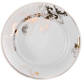 Тарелка 25 см 1 шт  Cmielow &quot;Дженни /Золотые ветки&quot; / 163435