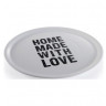 Тарелка для пиццы 33 см черная "Tescoma /HOME MADE WITH LOVE" / 145614
