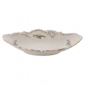 Блюдо 34 см овальное (глубокое) для хлеба  Thun &quot;Бернадотт /Розалия /СК&quot; / 134111