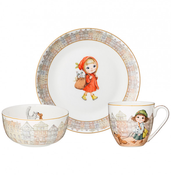 Детский набор посуды 3 предмета  LEFARD &quot;Fashion princess&quot; / 252081