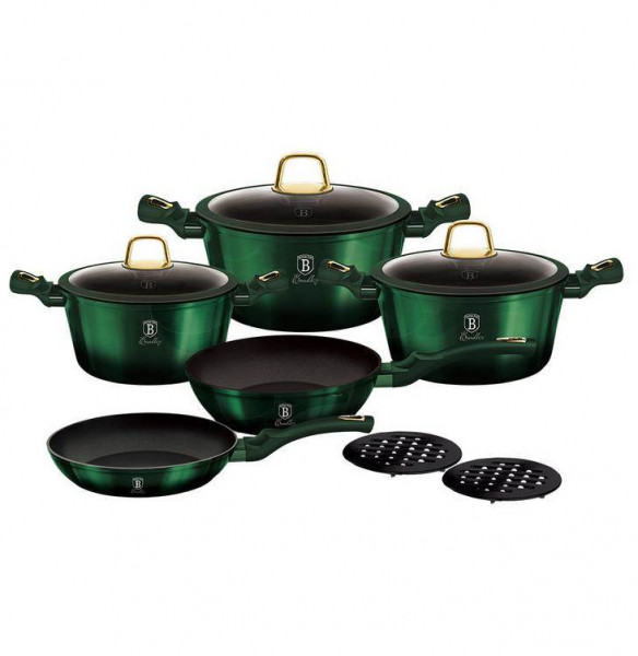 Набор посуды 10 предметов  Berlinger Haus &quot;Emerald Collection&quot; / 280662