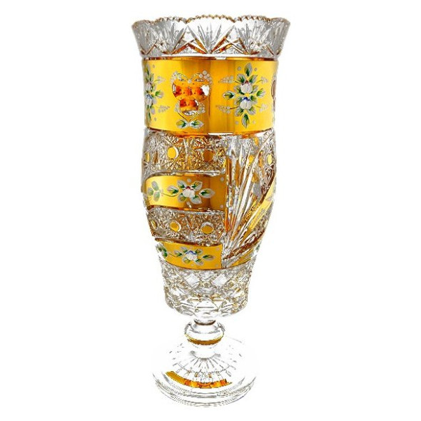 Ваза для цветов 48,5 см н/н  Aurum Crystal &quot;Хрусталь с золотом&quot; / 051483