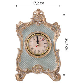 Часы настольные 17,2 х 7 х 26,7 см  LEFARD &quot;Рококо&quot; / 313491