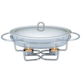 Мармит 34 х 23 см овальный 3 л  Berlinger Haus &quot;FOOD WARMERS LINE&quot; / 123740