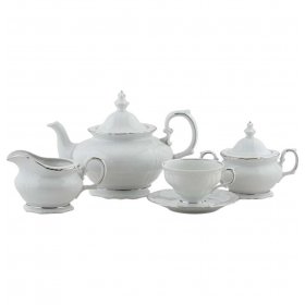 Чайный сервиз на 6 персон 15 предметов  Chodov &quot;Престиж /Marquise Platin&quot; / 338177