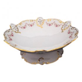 Фруктовница 26,5 см н/н  Leander &quot;Соната /Розовый цветок&quot; / 136001