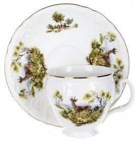 Чайная пара 240 мл 1 шт бочка  Thun &quot;Бернадотт /Охота&quot; / 153743