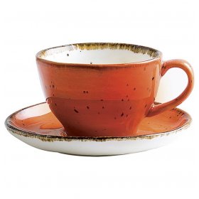 Чайная пара 200 мл 4 шт  P.L. Proff Cuisine &quot;Fusion Orange Sky&quot; (4шт.) / 314591