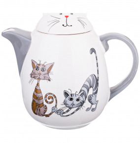 Заварочный чайник 1 л  LEFARD "Озорные коты" / 205110
